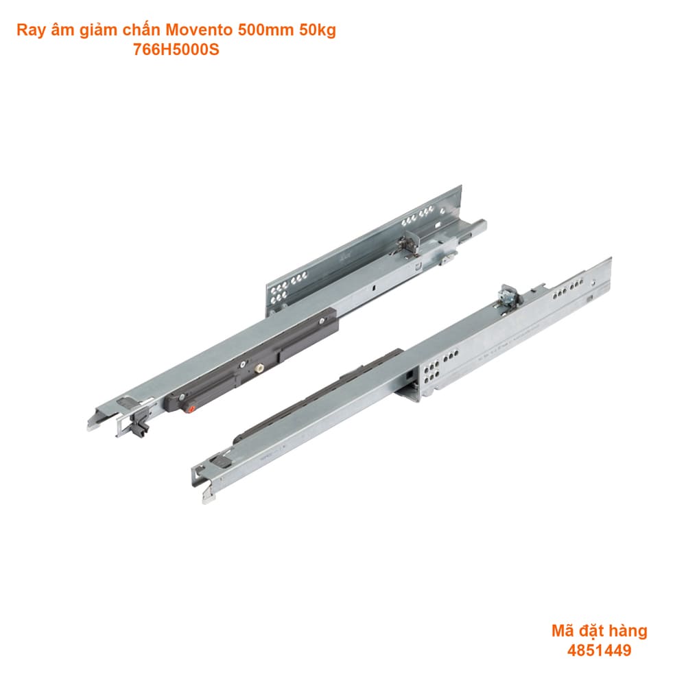 Ray âm giảm chấn blum movento 766H5000S 4851449