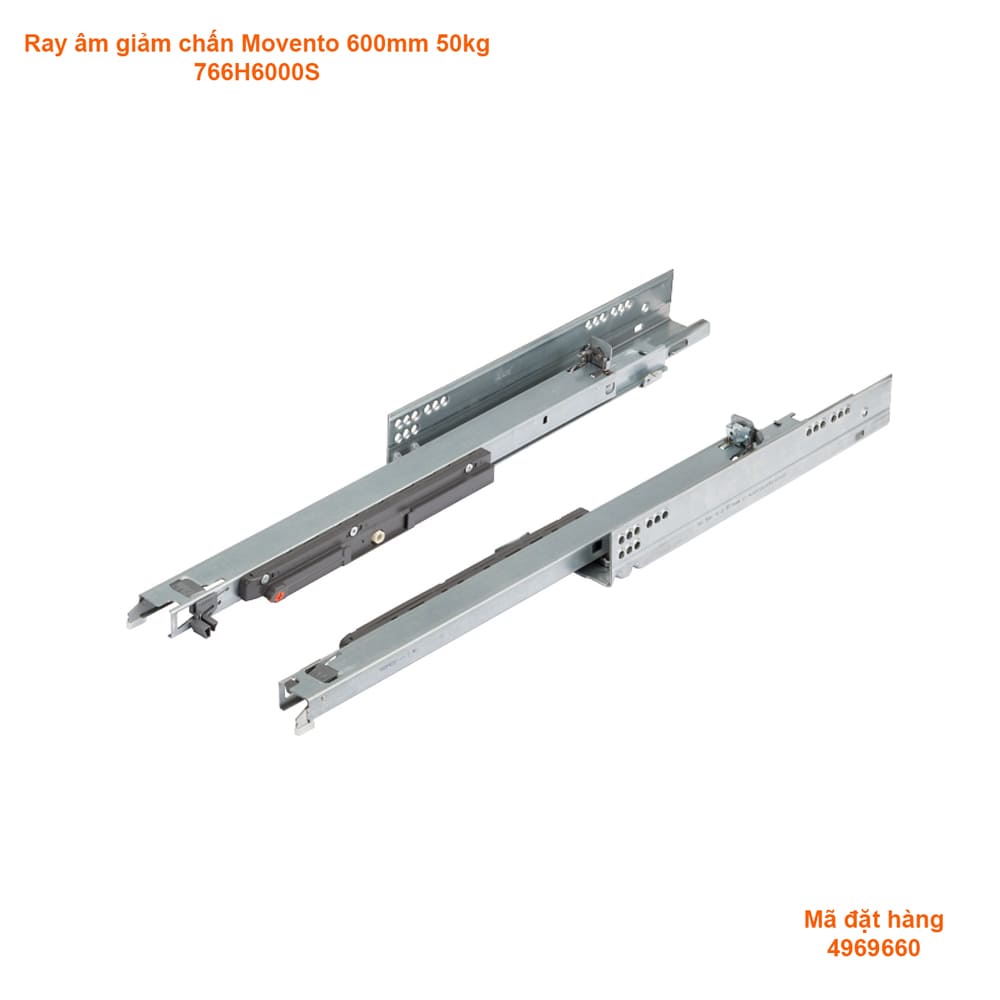 Ray âm giảm chấn blum movento 766H6000S 4969660