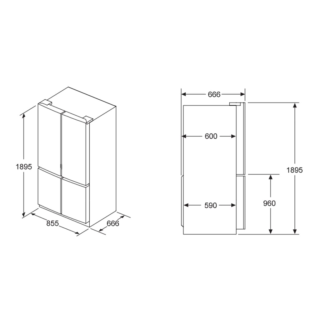 TỦ LẠNH BOSCH KMC85LBEA
