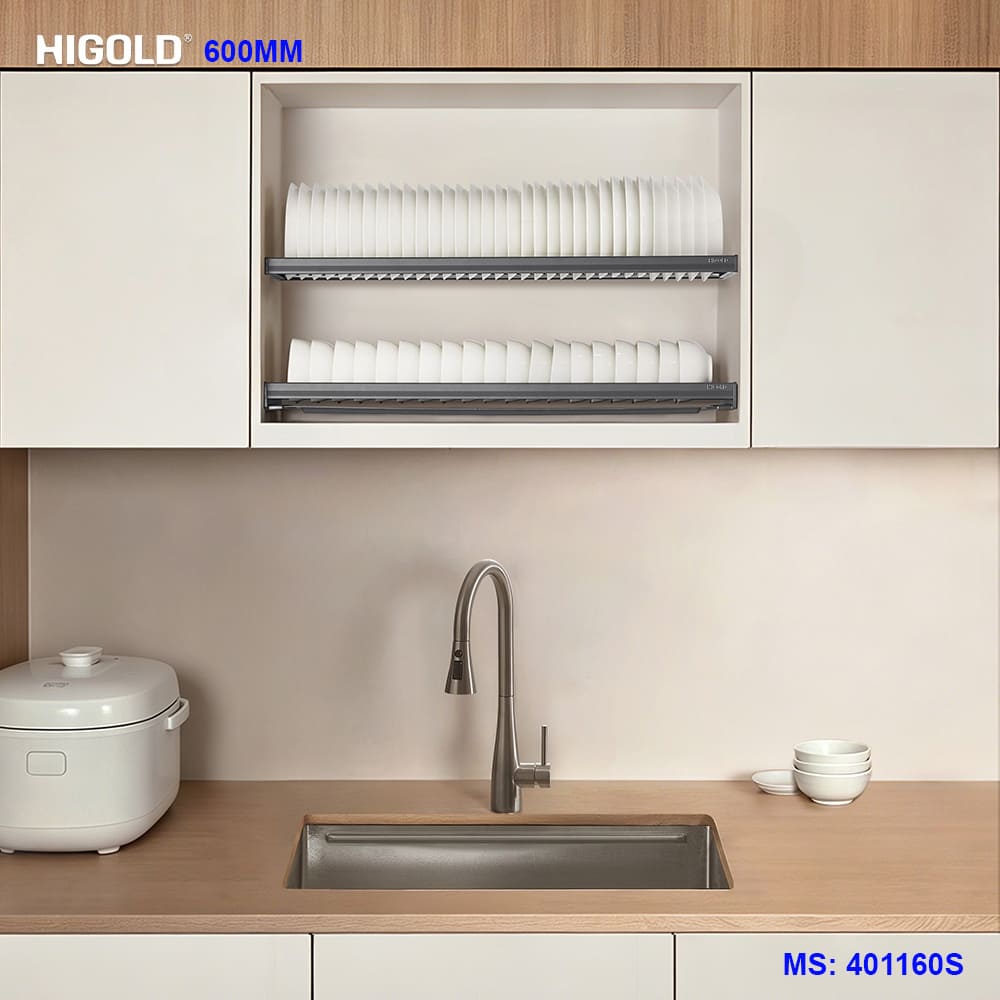 Giá bát cố định inox Higold 600mm 401160S