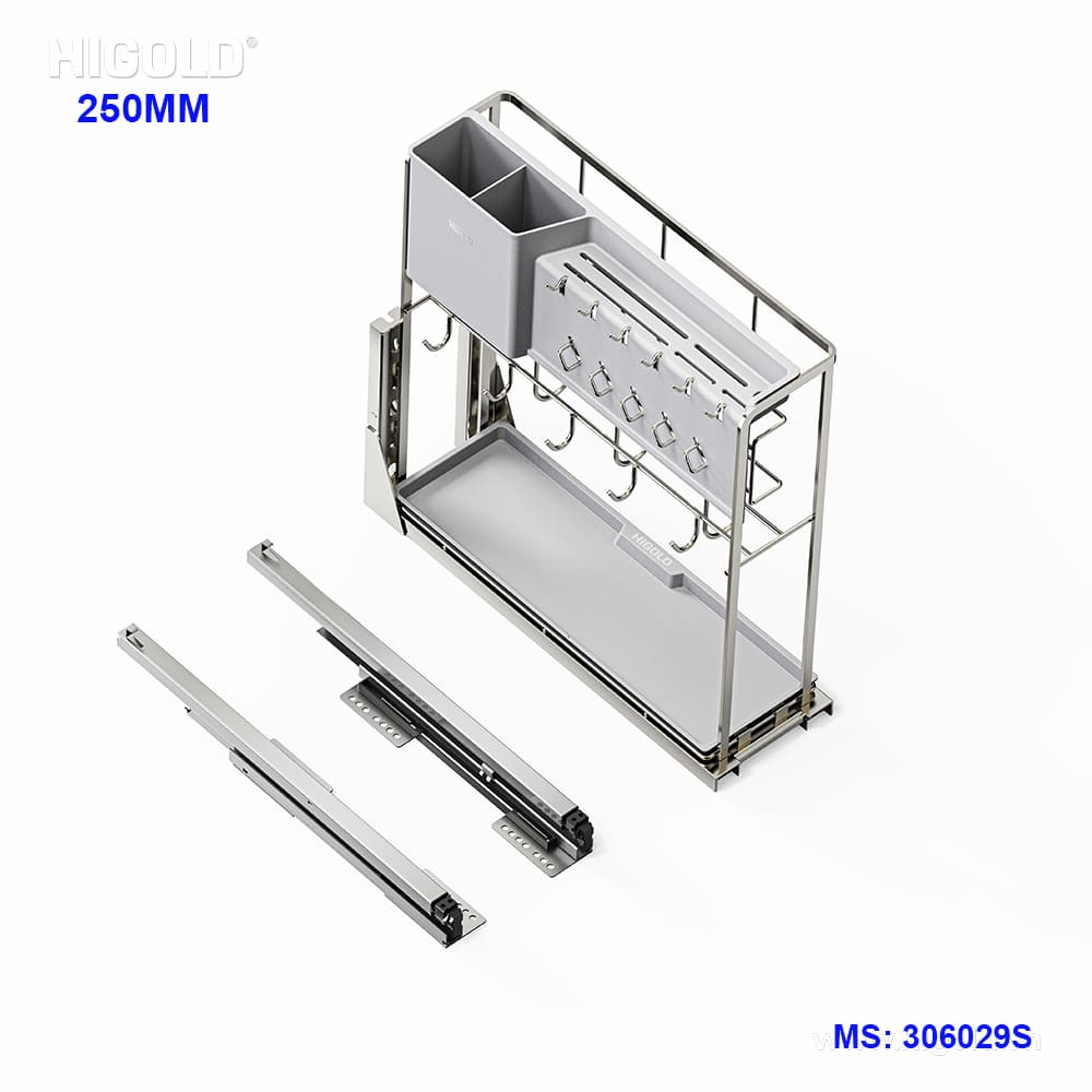 Giá dao thớt inox Higold Diamond 2.0 250mm 306029S