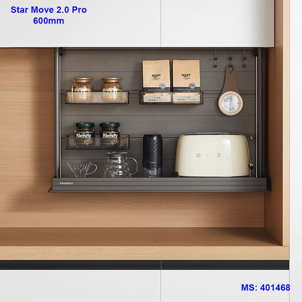 Giá gia vị điện Higold Star Move 2.0 Pro 600mm 401468