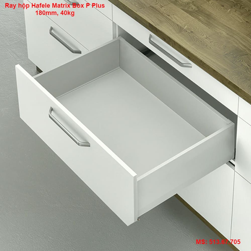 RAY HỘP HAFELE MATRIX BOX P PLUS 180MM 513.67.705