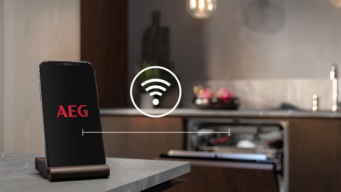 Máy rửa bát AEG SmartSelect Connect