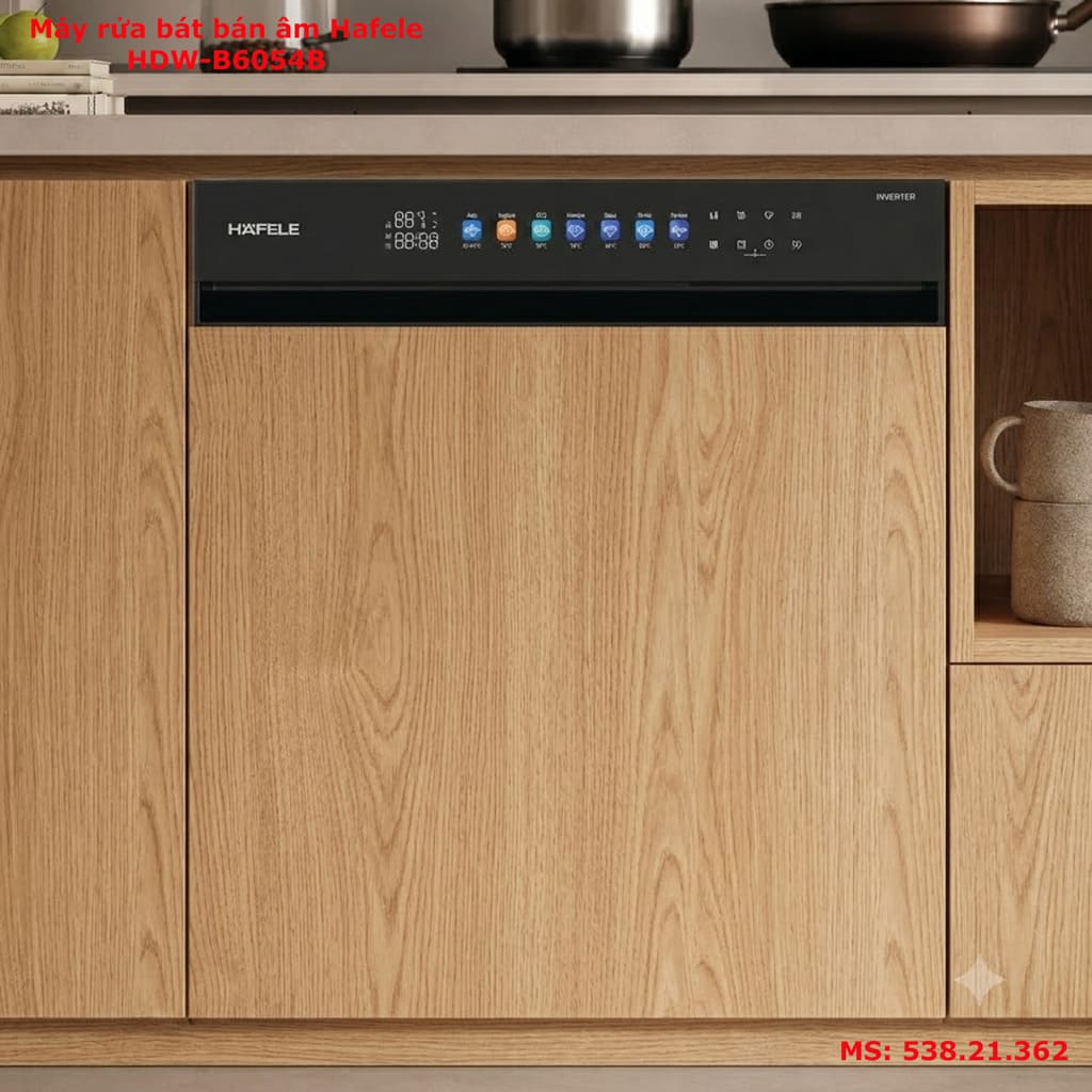 MÁY RỬA BÁT HAFELE HDW-B6054B 538.21.362
