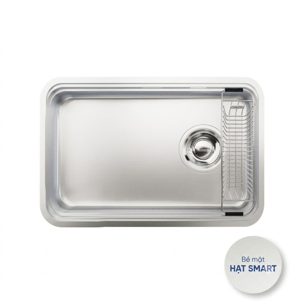 chậu rửa bát đơn Konox Tari Smart 7047PP