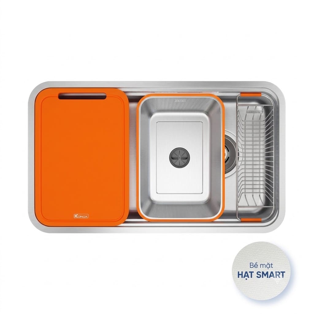 CHẬU RỬA BÁT KONOX TARI SMART 8047