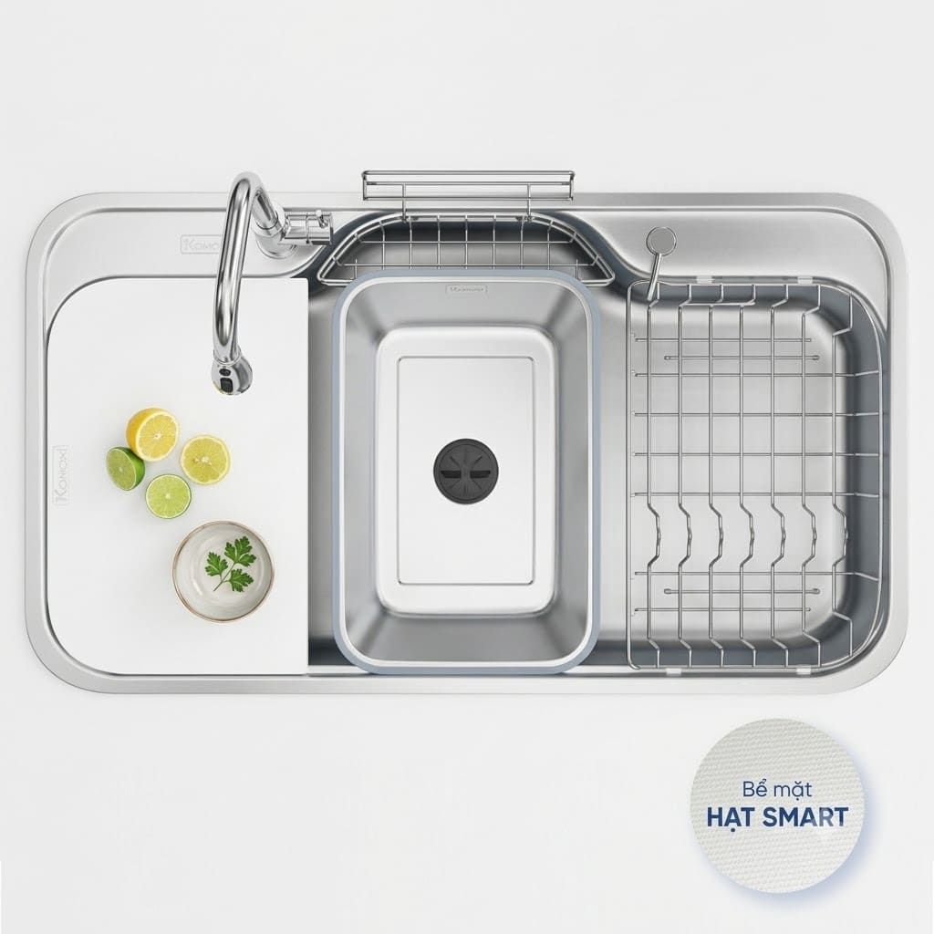 CHẬU RỬA BÁT KONOX TARI SMART 9051