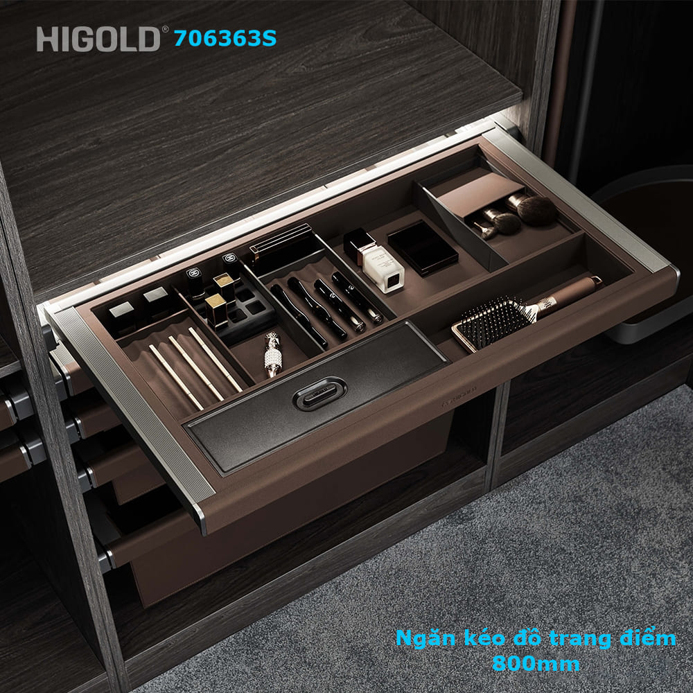 Ngăn kéo đồ trang điểm Higold 800mm 706363S