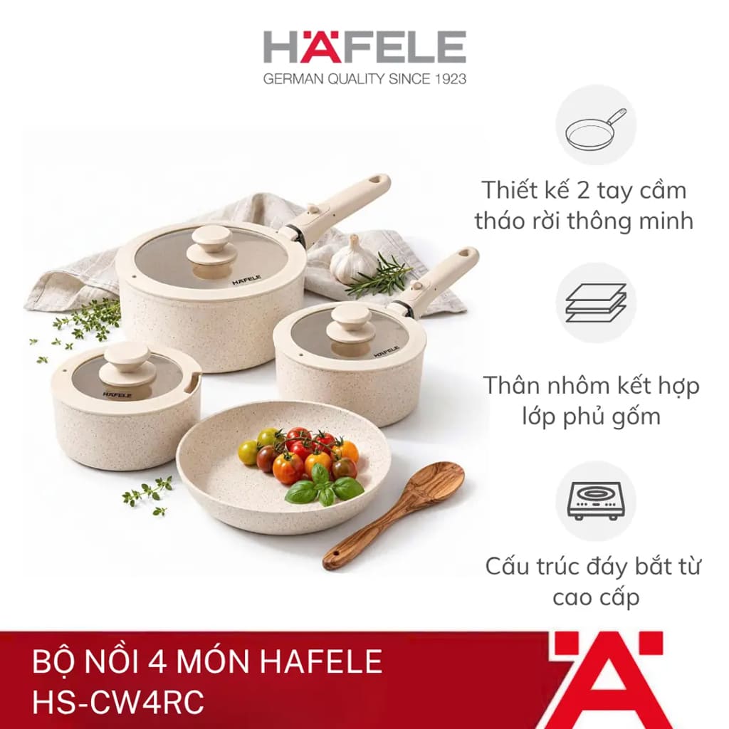 BỘ NỒI HAFELE HS-CW4RC 535.44.158
